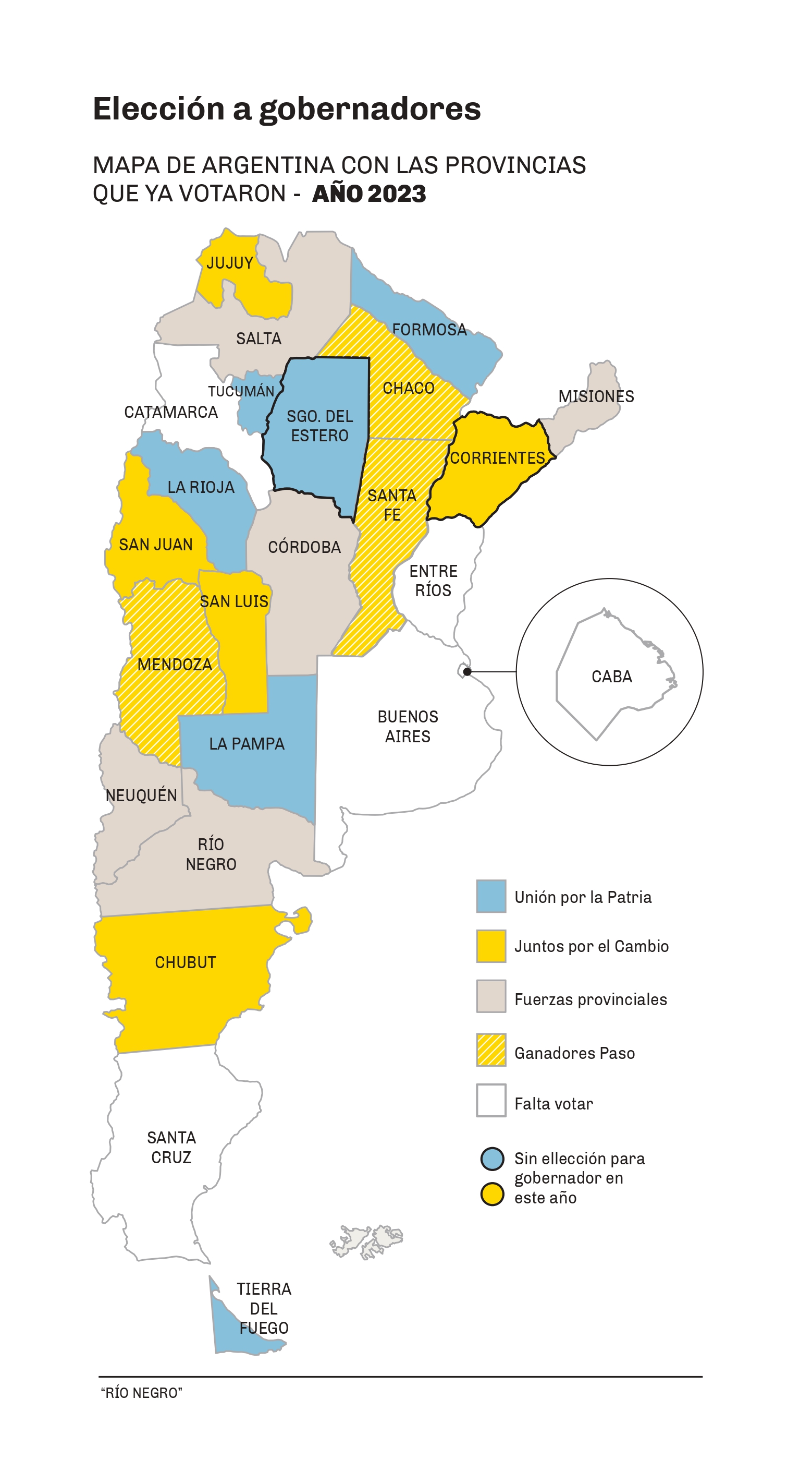 Así Quedó El Mapa Electoral En La Recta Final Hacia Las Paso 2023 Diario Río Negro 0191