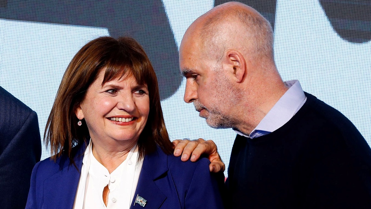 Horacio Rodríguez Larreta rechazó los rumores de acercamiento con Massa y volvió a mostrar su apoyo a Patricia Bullrich en Juntos por el Cambio. Foto Archivo.