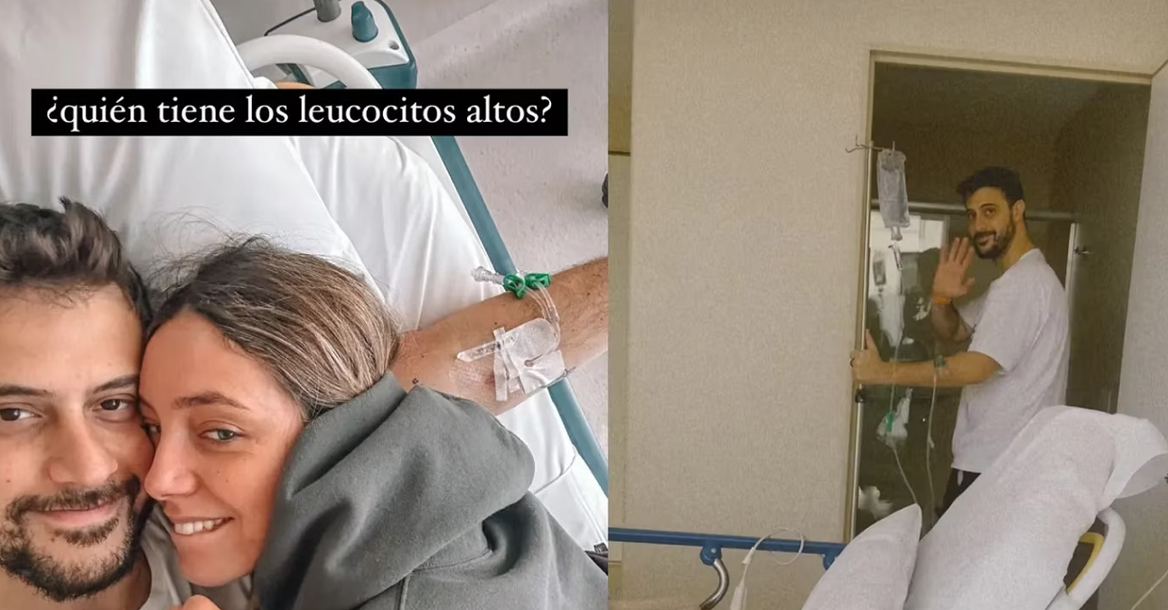 Diego Leuco estuvo internado el último fin de semana. 