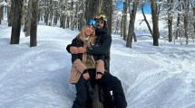 Imagen de ¿Se casaron antes? Nicole Neumann y Manu Urcera alimentaron rumores en la nieve