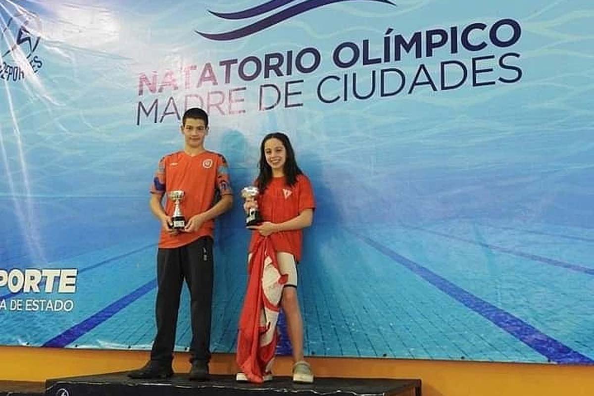 El joven de Regina representó al club Deportivo Roca en el prestigioso torneo de natación.