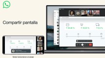 Imagen de WhatsApp permitirá compartir la pantalla en las videollamadas 