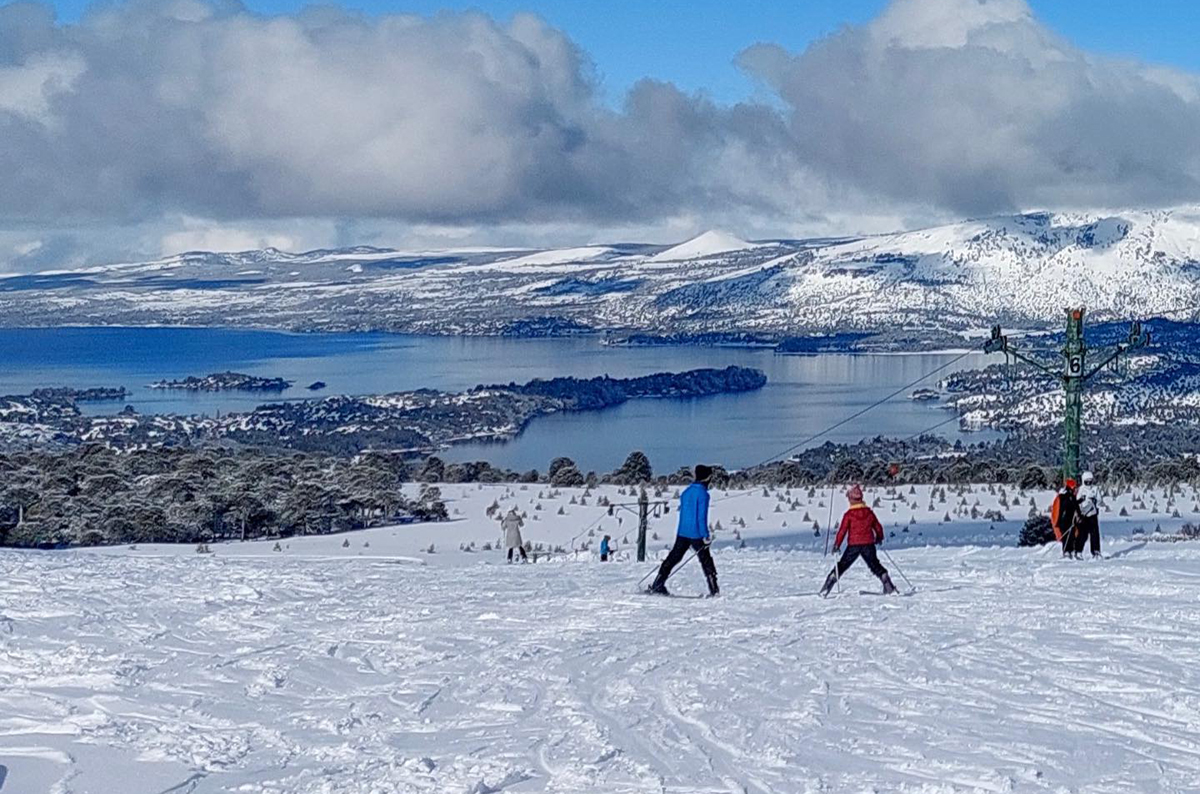 El parque de nieve Batea Mahuida en Villa Pehuenia, Neuquén. (archivo)