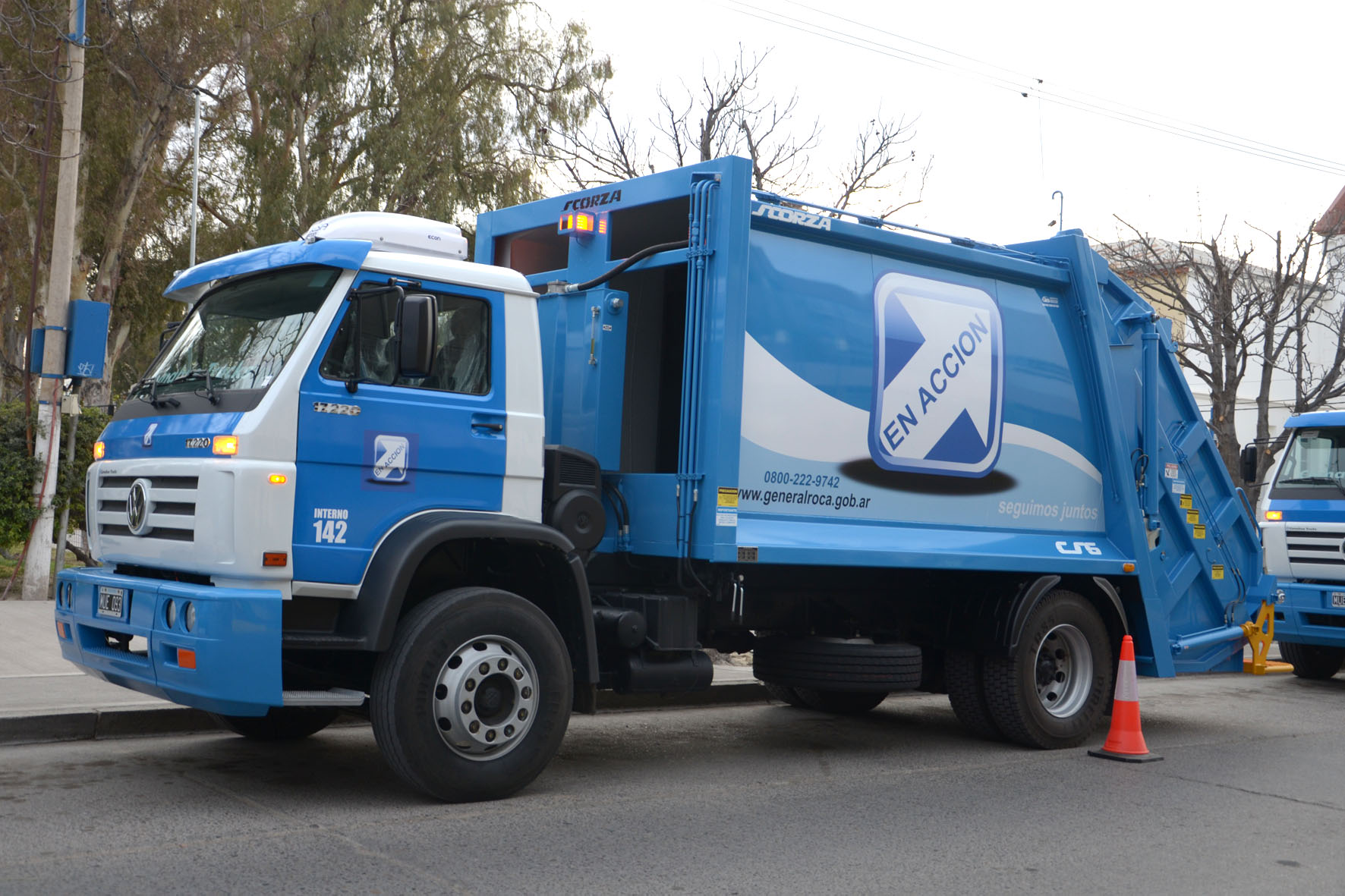 Una parte de la flota de camiones compactadores está fuera de servicio en Roca. Foto: ilustrativa