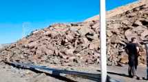 Imagen de Desmoronamiento de un cerro en Chos Malal: así es el lugar del derrumbe en el norte de Neuquén