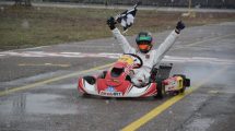 Imagen de Video: El Pro Kart volvió a la Isla Jordán con acción bajó la lluvia y la nieve