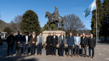 Imagen de Cumbre de gobernadores actuales y electos en San Martín  con el embajador de Israel