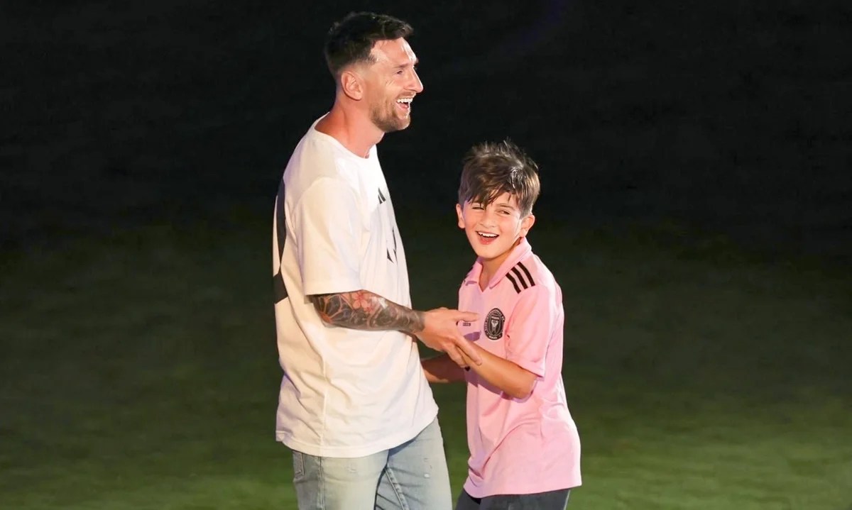 Nace otra estrella?: Thiago Messi se sumará al equipo Sub 12 del Inter Miami