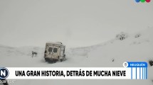 Imagen de El dramático traslado en la nieve de una embarazada de Neuquén que llegó a todo el país