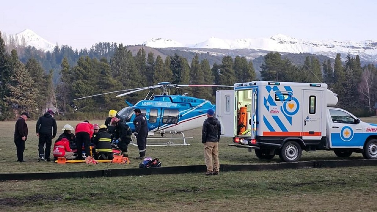 La asistencia fue en conjunto con la patrulla del cerro y la CAX.