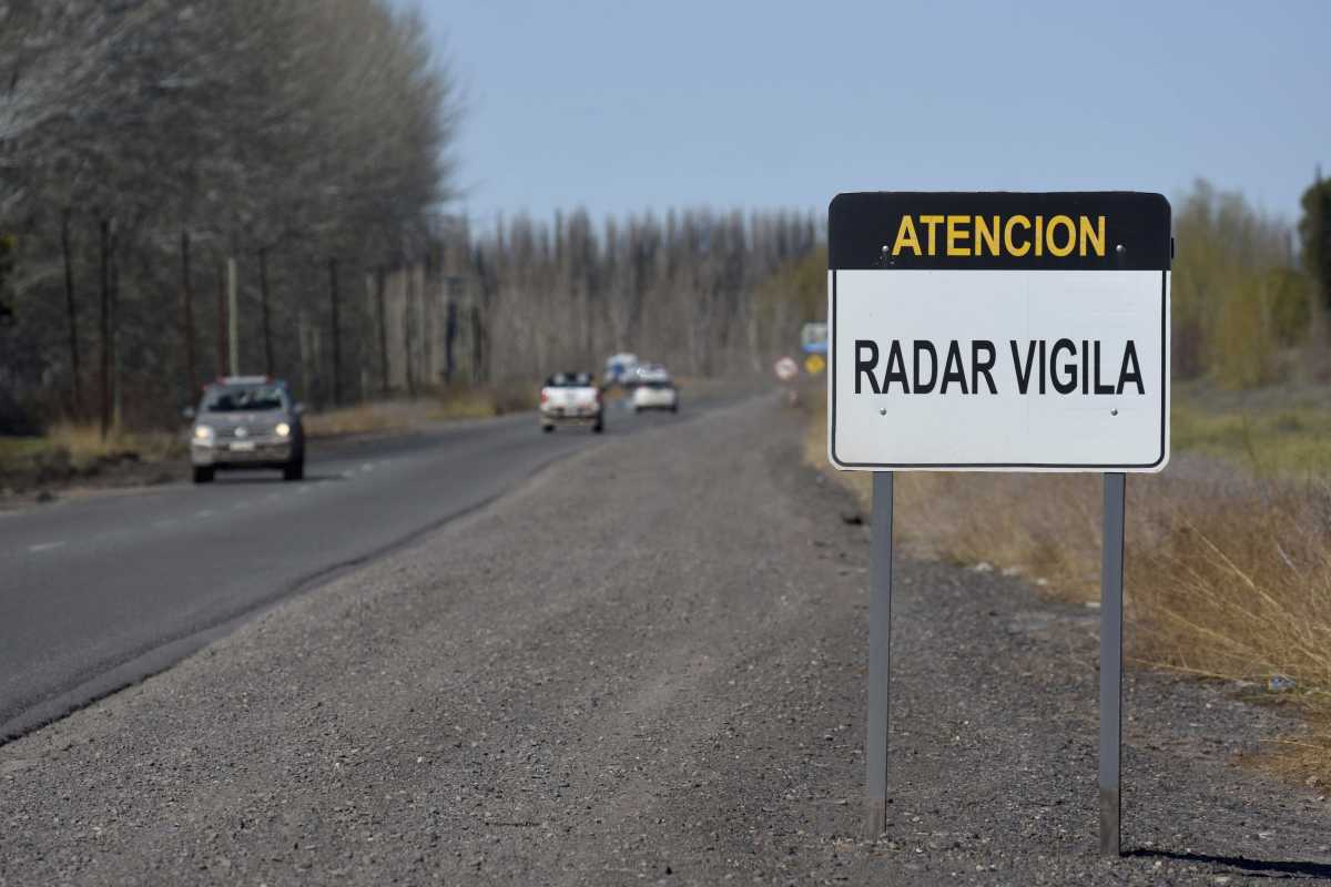 El radar de El Chañar está señalizado