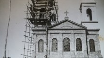 Imagen de El templo de las dos torres que hermosea Beltrán hace 82 años