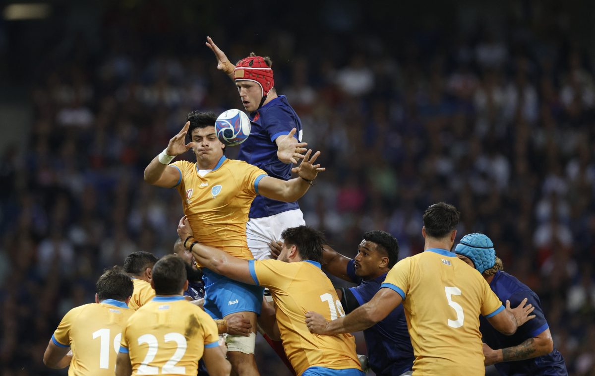 Uruguay jugó un gran partido pero no pudo contra Francia.