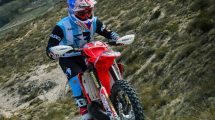 Imagen de Nicolás Giustozzi, un todo terreno en el Enduro de Regina