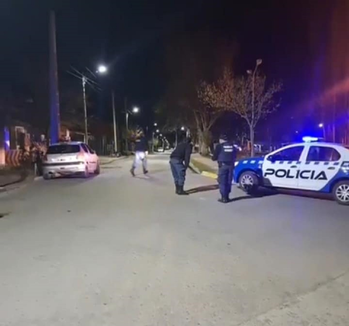 Los hechos ocurrieron el sábado por la noche. Foto: Captura. 