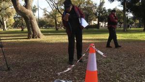 Ingeniero asesinado en Palermo: el sospechoso fue grabado en otra plaza, horas antes del crimen