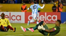 Imagen de La Selección Argentina debuta en las Eliminatorias: ¿Cuántos goles hizo Messi ante Ecuador?