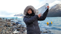 Imagen de Carolina Modena: Agua fría y corazón caliente en el Perito Moreno