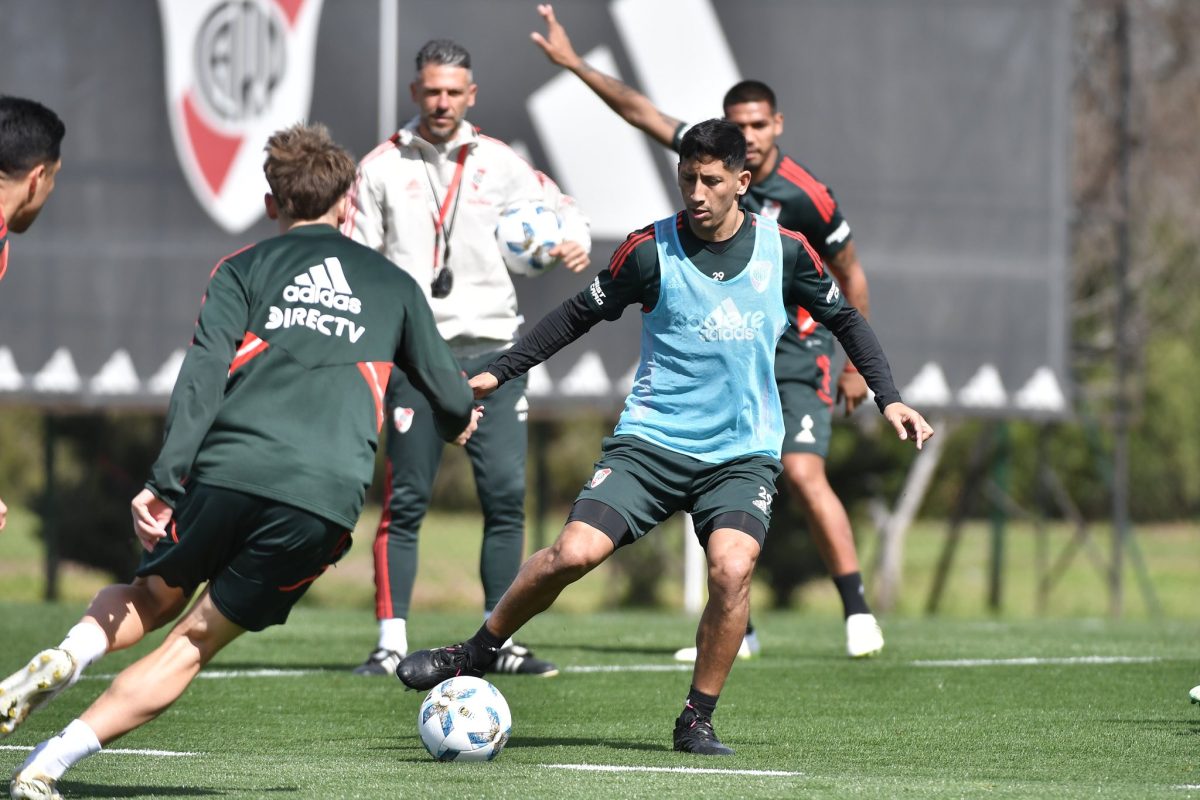 Aliendro está listo para volver en River.