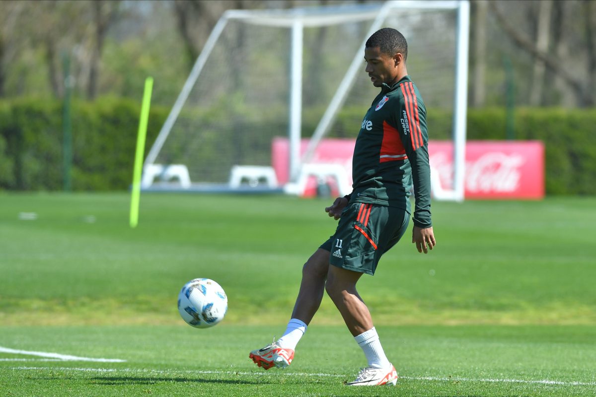 De la Cruz, una fija para volver en River.