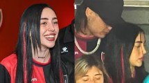 Imagen de VIDEO | Nicki Nicole fue a ver a Newell’s con Peso Pluma y enloqueció a todos