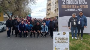 Las buenas noticias que trajeron los dirigentes de la Confluencia del Encuentro de Fútbol del Interior