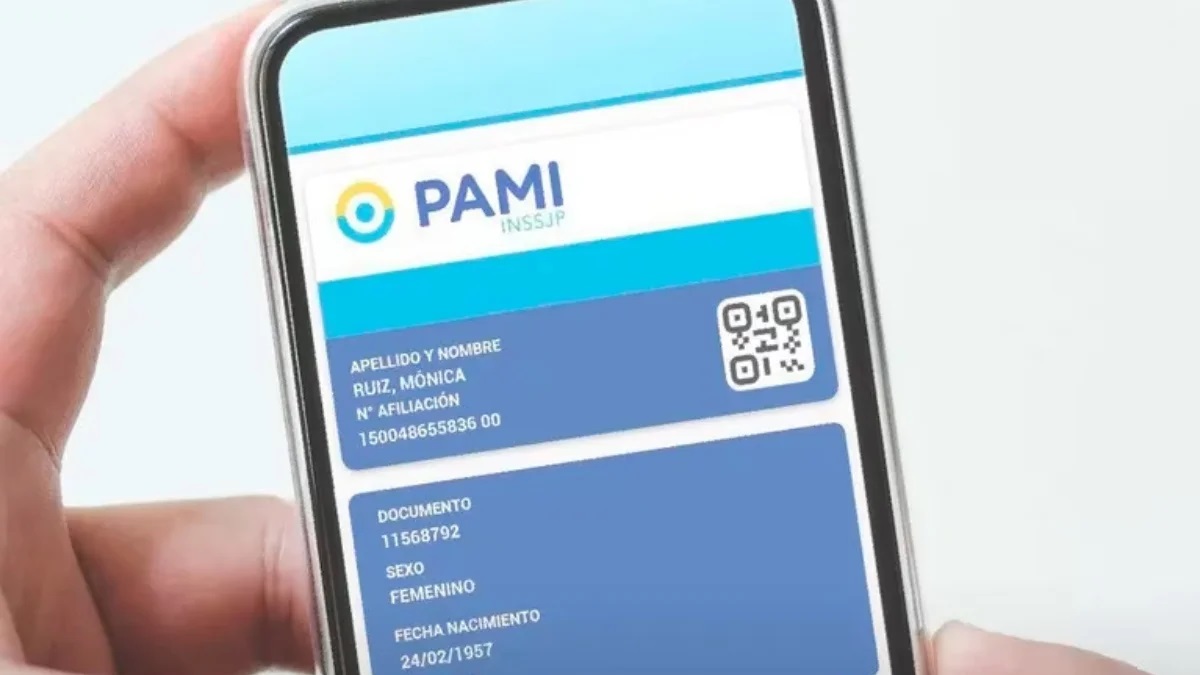 La credencial virtual de PAMI puede gestionarse a través del celular.-