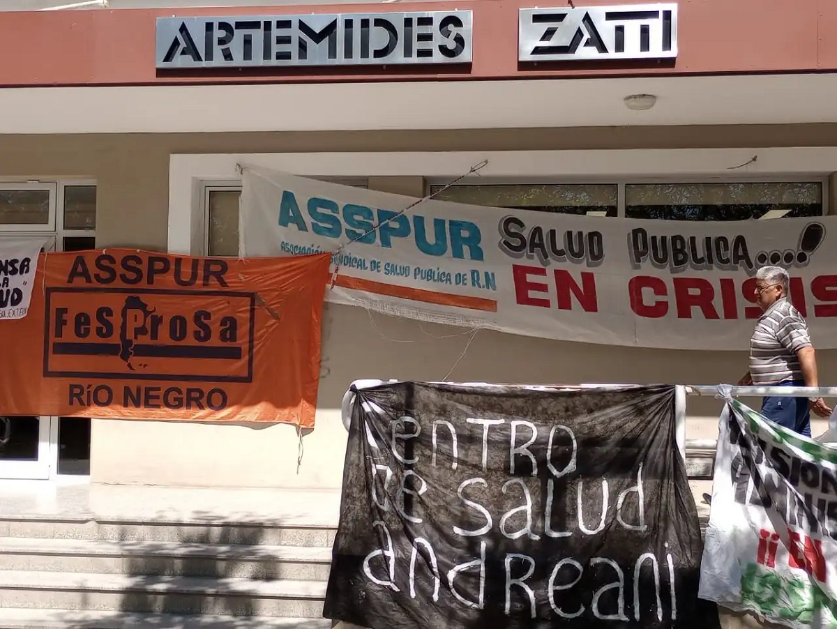 Asspur convocó a un paro activo y movilización en todo Río Negro este 27 de diciembre. Archivo