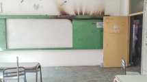 Imagen de Principio de incendio en un aula del CPEM 23 de Neuquén: Educación informó que fue intencional