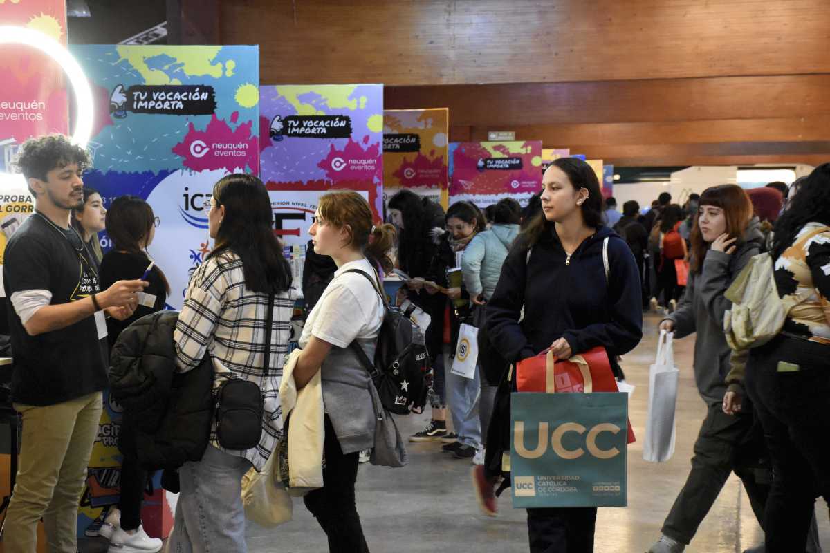 Llega la Expovocacional a Neuquén: cuáles son las propuestas, días y horarios (Foto: archivo Matías Subat )