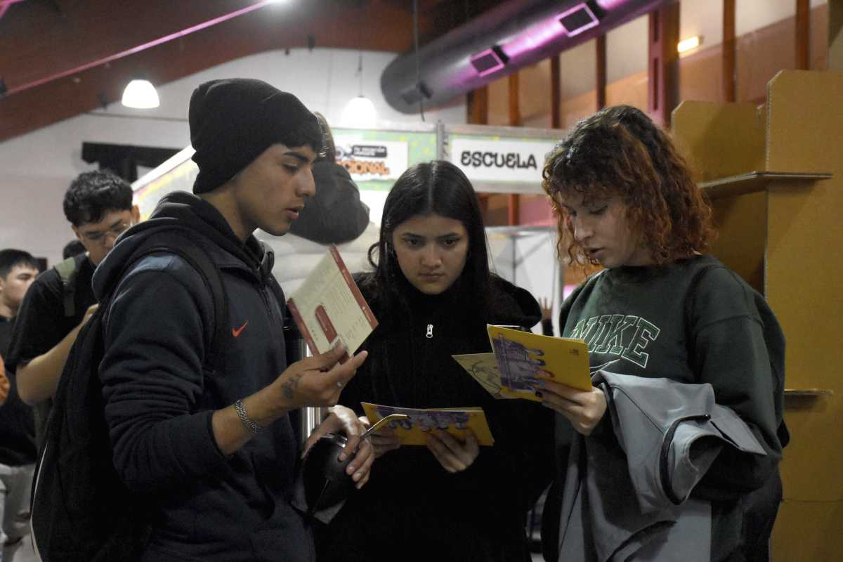 Consejos para elegir una carrera en la Expo vocacional. Foto: archivo Matías Subat. 