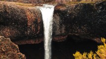 Imagen de Video: La hermana menor del Salto del Agrio y la furia de La Fragua en el norte neuquino