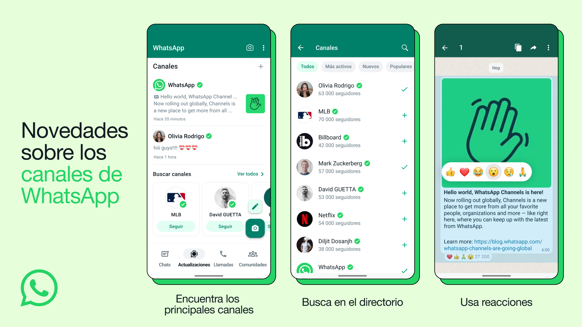 Canales en WhatsApp: cómo funcionan y qué información se comparte