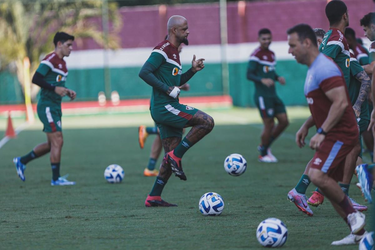 Felipe Melo se recuperó de su lesión y estarán en condiciones de jugar en el Maracaná. (@FluminenseFC)