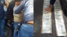 Imagen de VIDEO | Así detuvo la AFIP a tres ciudadanos chinos con 700 mil dólares pegados al cuerpo