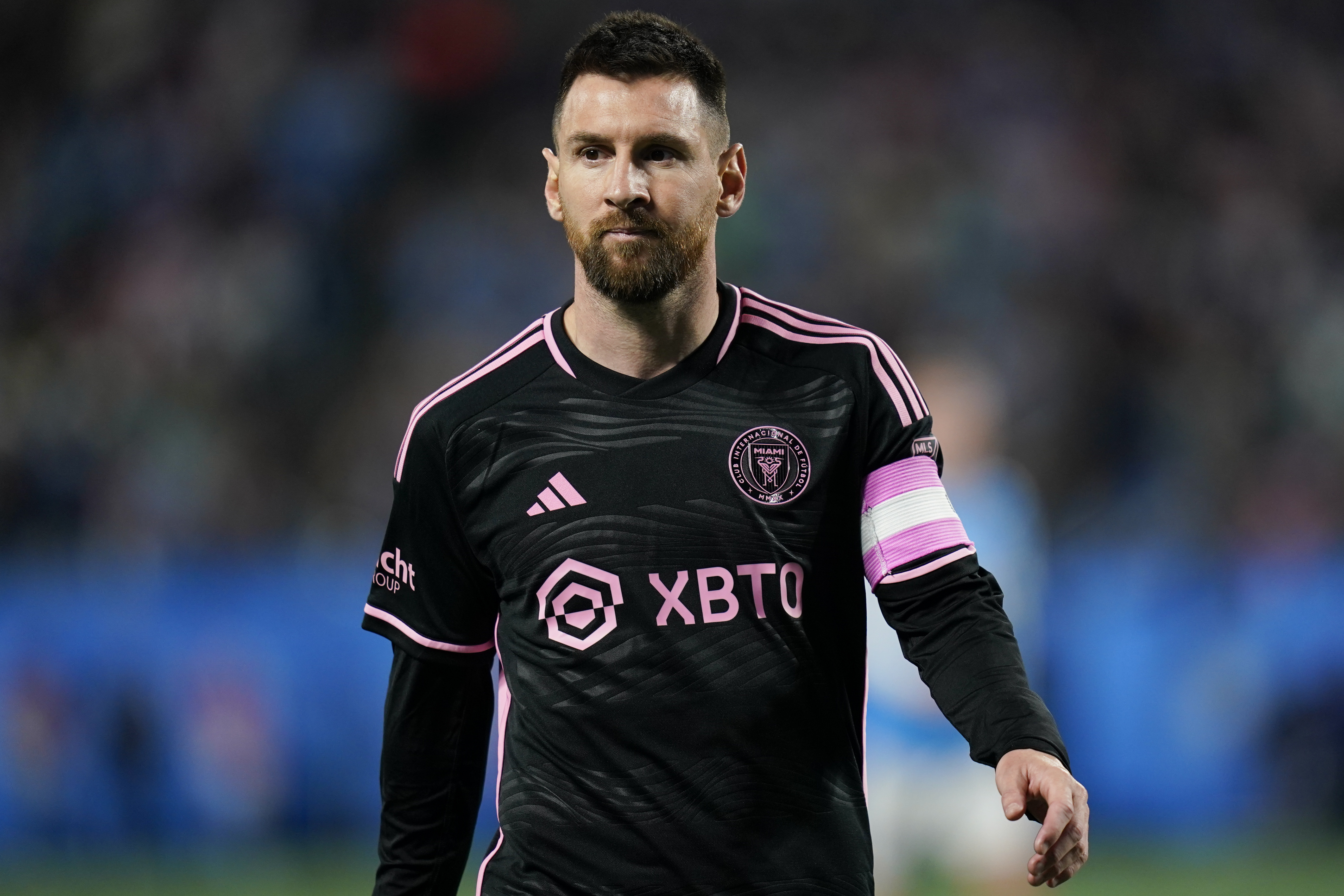 Messi vuelve jugar esta noche con el Inter Miami en El Salvador. (AP foto/Erik Verduzco)