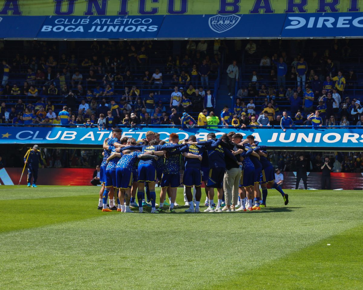 Boca apeló a la "unidad" antes de la vuelta con Palmeiras. (Foto: @BocaJrsOficial)