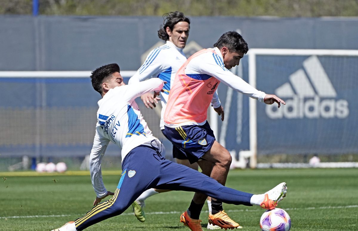 Langoni sumará minutos en la reserva de Boca.