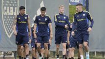 Imagen de Valentini entrenó a la par en Boca y se apunta para la final de la Copa Libertadores