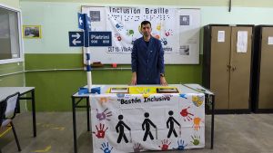 Pas Braille, un proyecto que impulsa la inclusión en Villa Regina