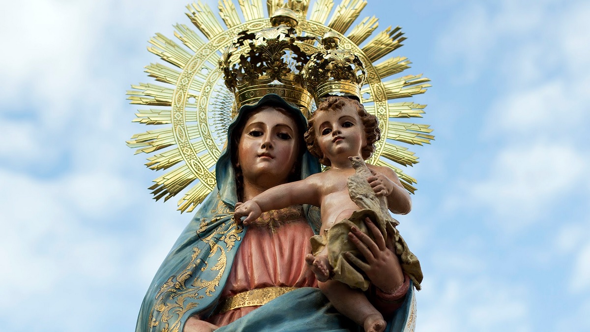 Virgen del Pilar .-  Imagen virgen del pilar, Virgen maría, Imágenes de la  virgen