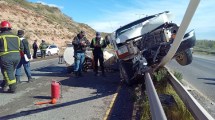 Imagen de Video: Impactante choque sobre la Ruta 7 en Neuquén