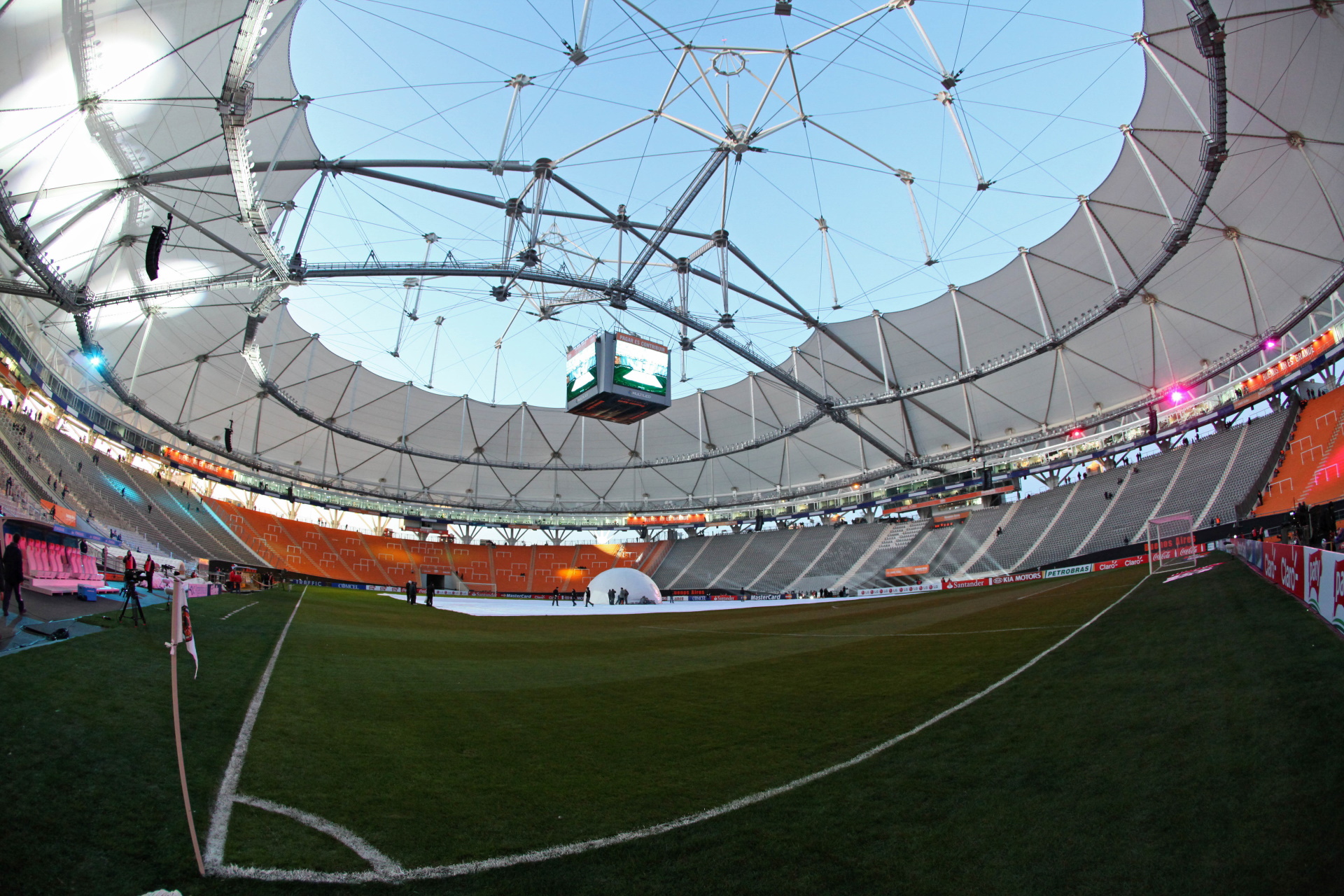 El intendente Julio Alak propuso al Estadio Único de La Plata para ser sede del partido inaugural de Argentina en el Mundial 2030. Foto: Heuler Andrey/DiaEsportivo/AGIF