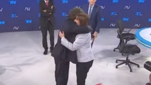 El abrazo entre Milei y Patricia Bullrich tras el acuerdo: “Hacé un buen Gobierno”