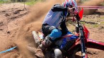 Imagen de Nicolás Giustozzi logró su quinta victoria consecutiva en el Patagónico de enduro