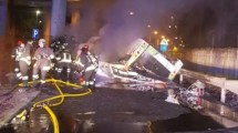 Imagen de VIDEO | Así fue la caída de un colectivo desde un puente en Venecia: hay al menos 21 muertos