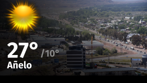 Clima de hoy, jueves 19 de octubre de 2023, para la ciudad de Añelo