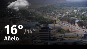 Clima de hoy, lunes 23 de octubre de 2023, para la ciudad de Añelo