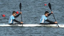 Imagen de Panamericanos 2023: Lo Moro,de Río Negro, y Vernice lograron la medalla de plata en canotaje