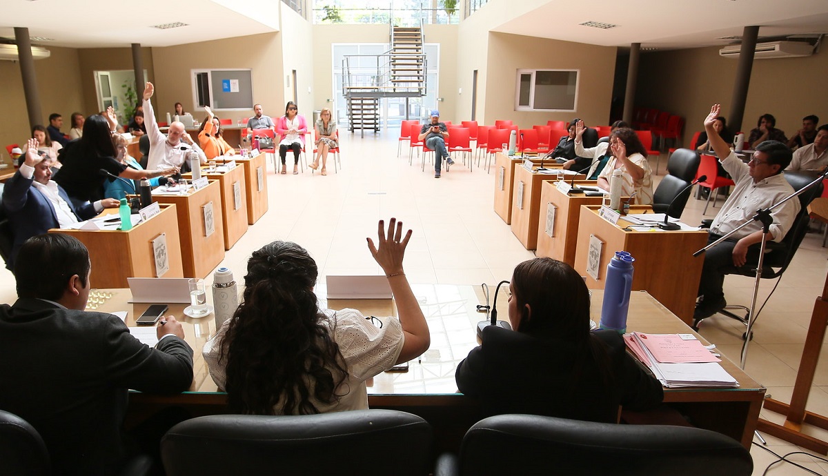 El Concejo Deliberante de Viedma aprobó por mayoría el Presupuesto para la próxima gestión. Foto Juan Macri (Gentileza Prensa Concejo Deliberante)